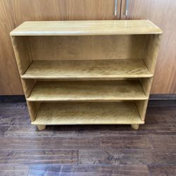 Vintage Heywood Wakefield Book Case Shelf Mid Century China Display Cabinet Bookshelf Modern 