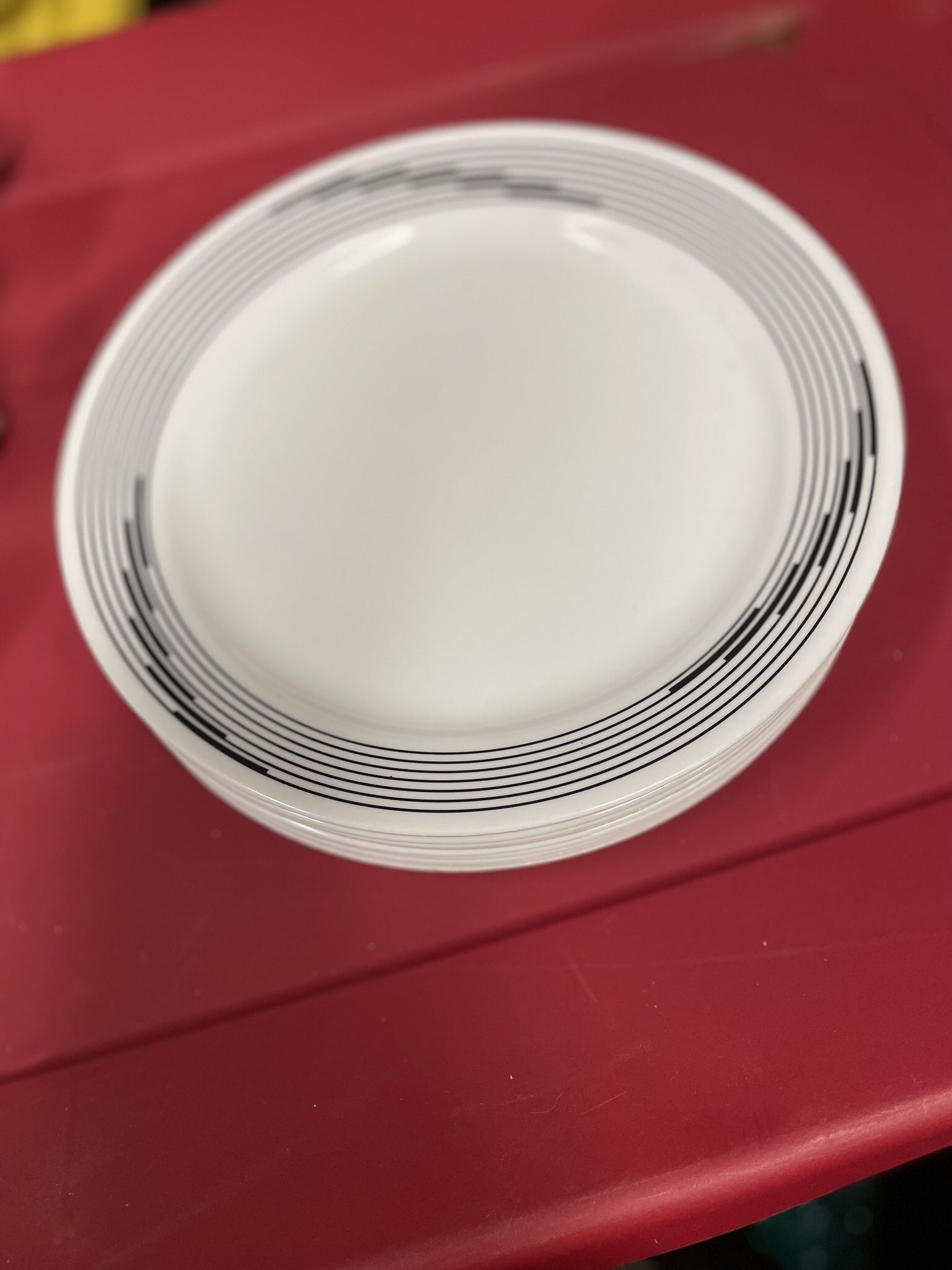 Corelle “City Block” Plates – Set of 11