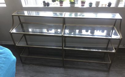 Tiered Console Display Table