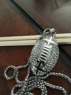 New NFL Football Necklace