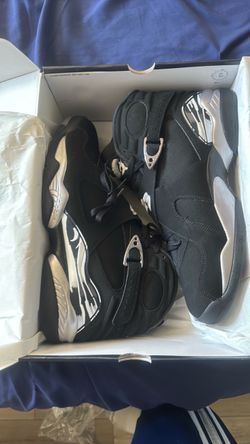 Jordan 8 Retro Black Chrome Nike