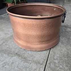 copper bucket