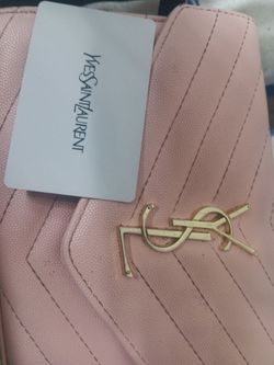 Yves Saint Laurent Pink Leather Handbag