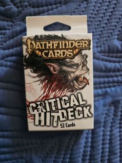 (1st) Pathfinder Cards Critical Hit Deck
