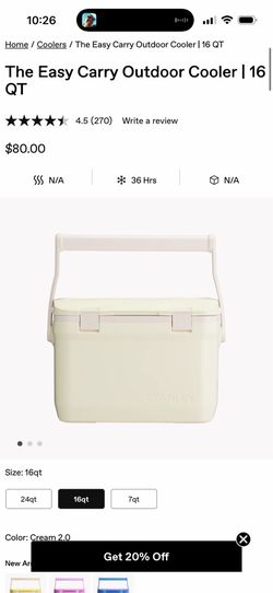 Stanley 16qt Cooler