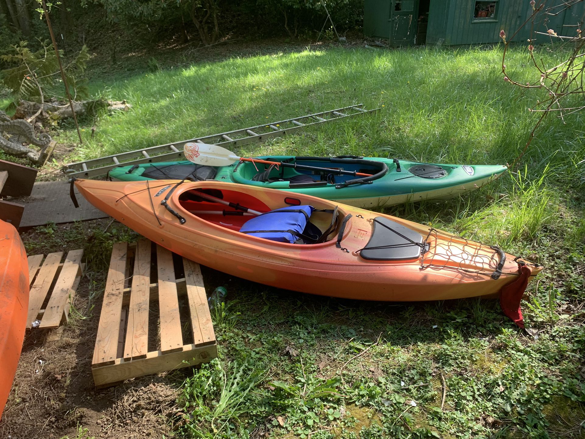 Kayaks … Each $200 Or Both For $350