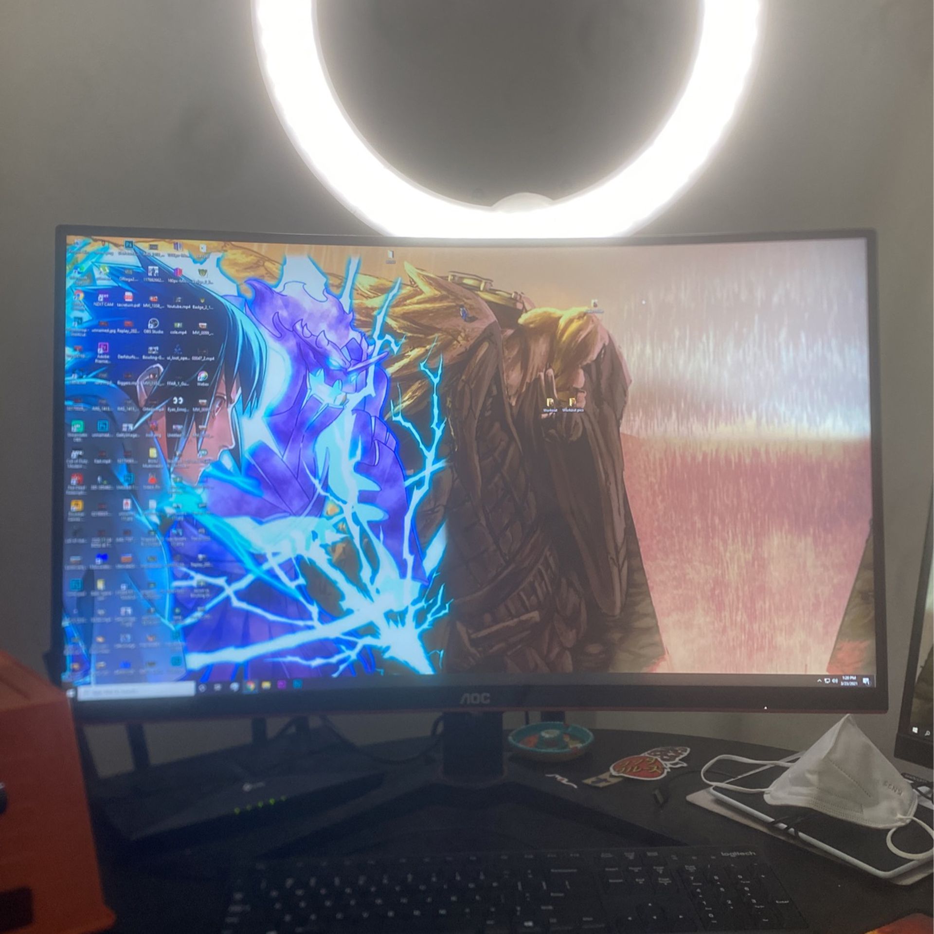 1440p 32” Curved 144mhz AOC Gaming Monitor C32G2