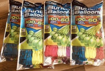 New ! Bunch O Balloons 100 Self-Sealing Water Balloons