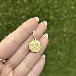 14kt angel charm