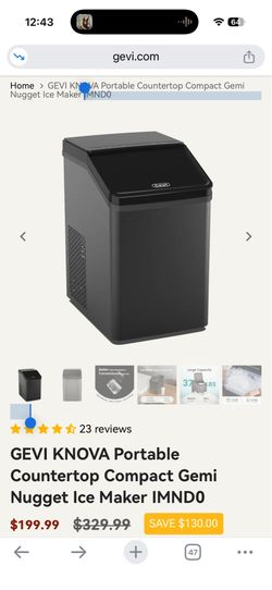 GEVI nugget ice maker