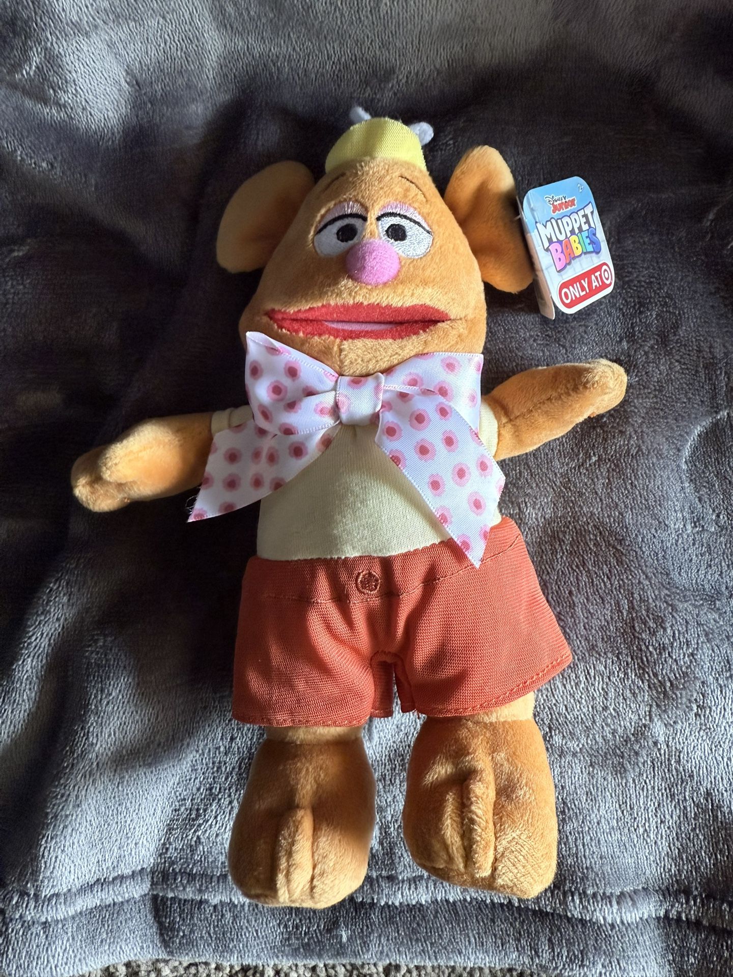 Baby Fozzie Plush Muppet Babies Disney 8 inch 2018 Just Play Disney JuniorBaby