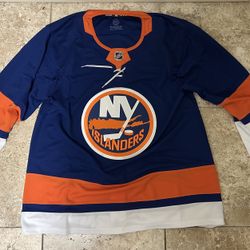 Adidas NHL New York Islanders Authentic Home Royal Hockey Jersey GT5618 Size 46-60