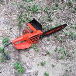 Remington 1.25 hp electric chainsaw online
