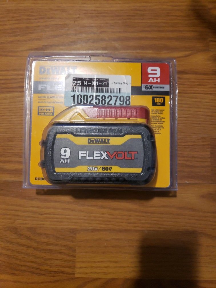 DEWALT FLEX VOLT 9AH