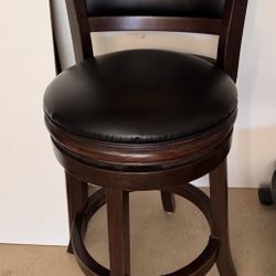 Bar Stool With Cushion Seat 