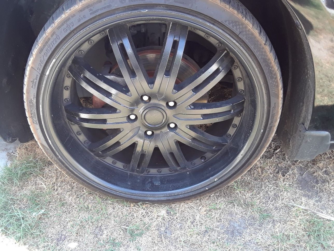 Trading 20inch rims with new tires 4 stock Chrysler 200 wheels