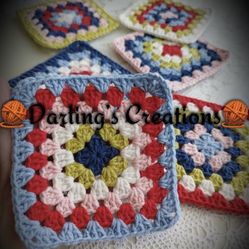 Handmade Crochet Granny Square 