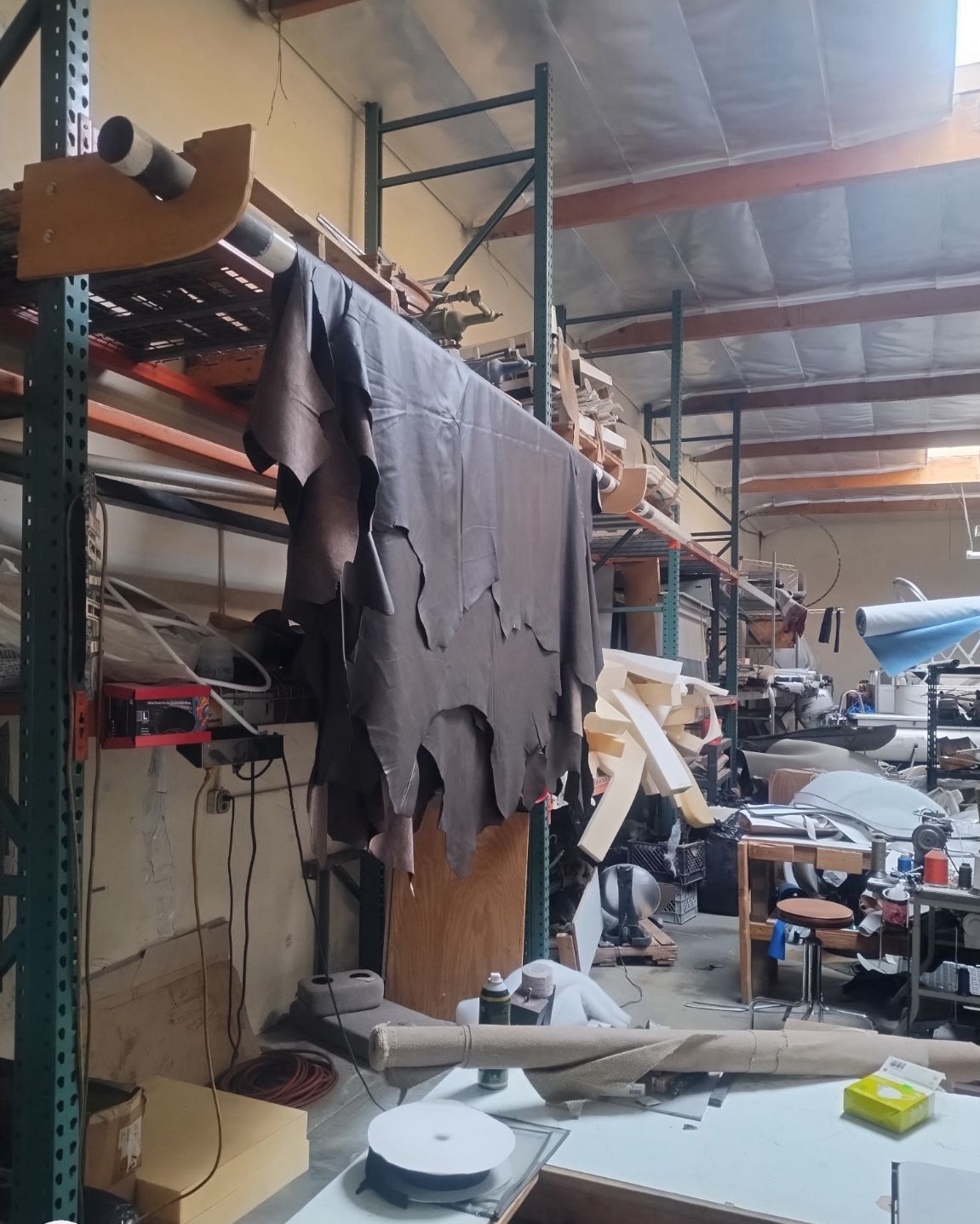 Upright Tall Metal Warehouse Racks