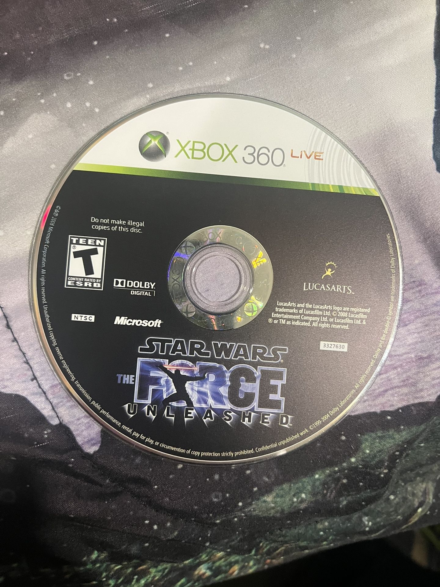 Xbox 360 Star Wars The Force Unleashed
