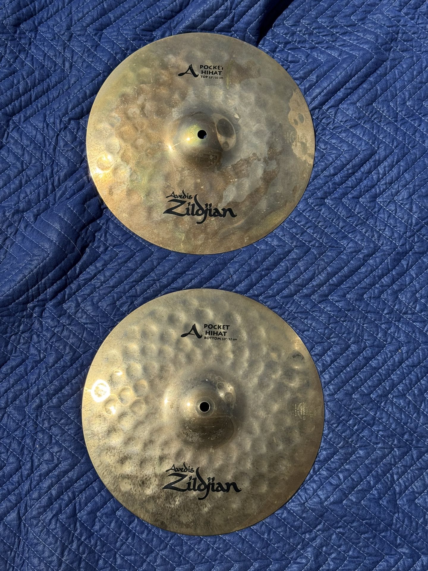 Zildjian Sabian Hihat Crash Cymbals For Drum Set