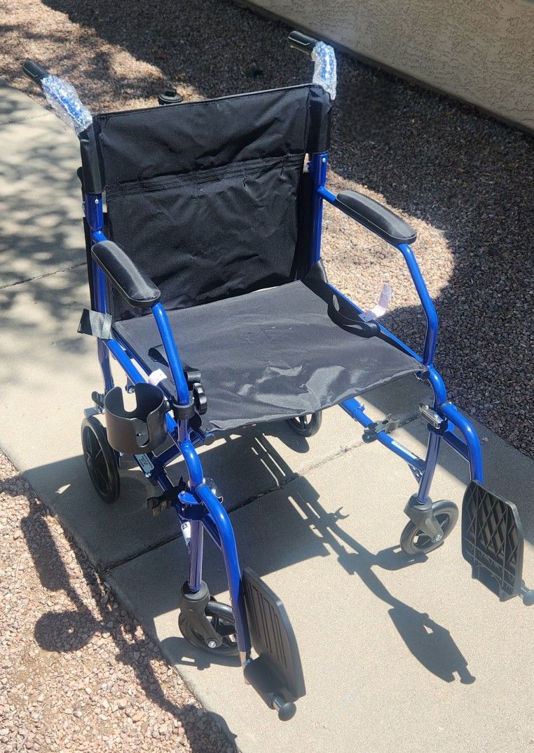 New Lightweight Transport Wheel Chair