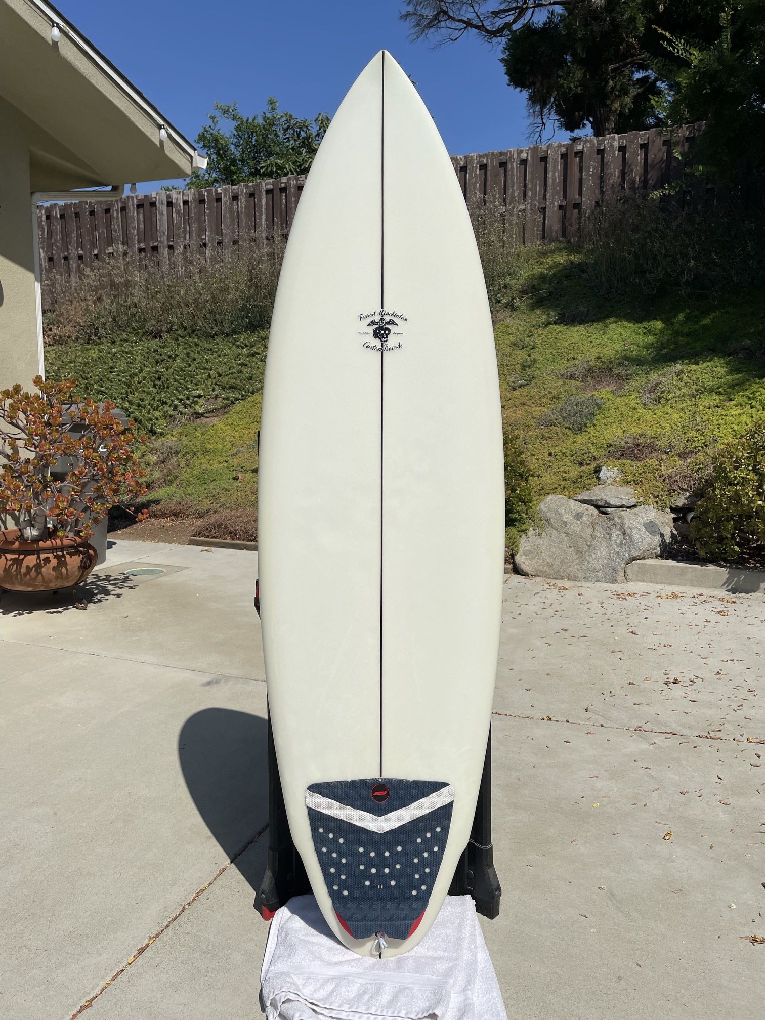 6'0" Forrest Minchinton Round Pin Twin surfboard