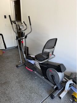 Elliptical exercise bike