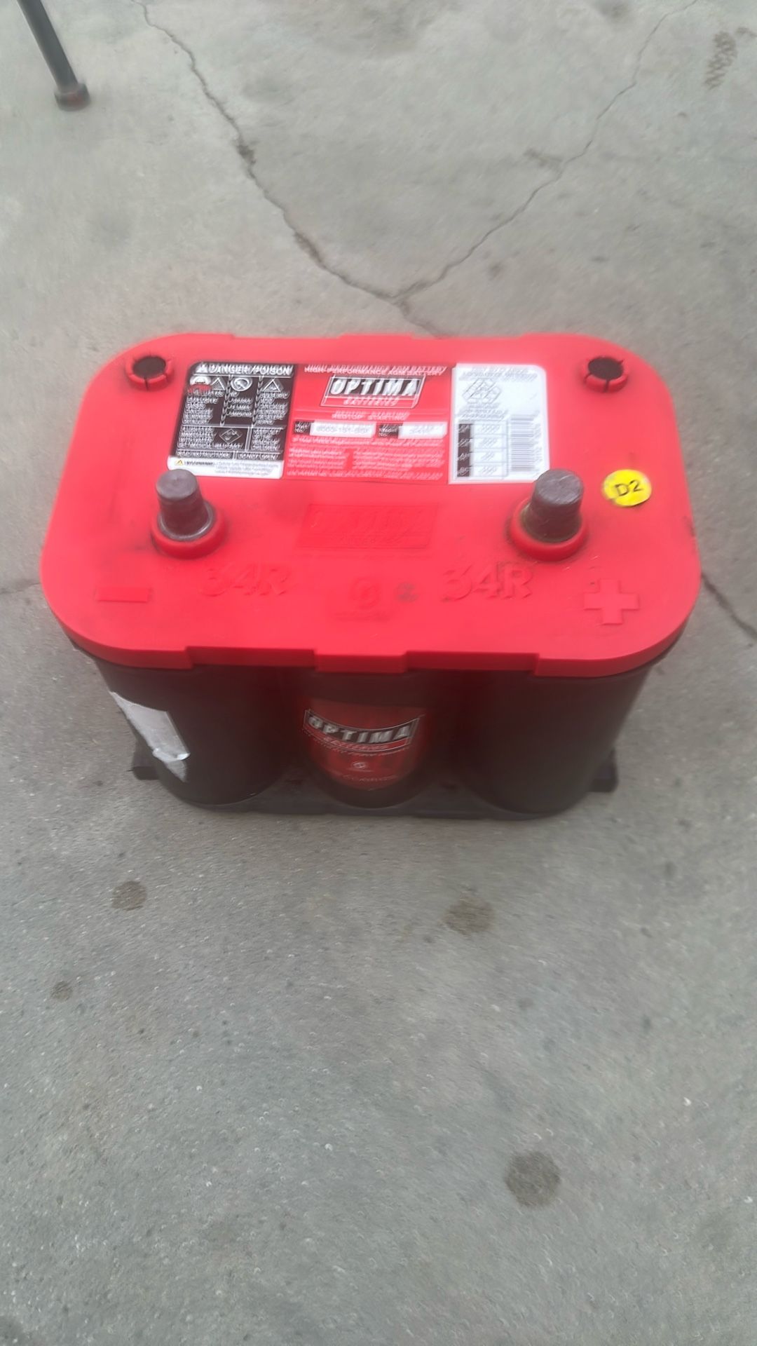 OPTIMA RED TOP BATTERY