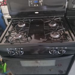 Gas Stove Black 