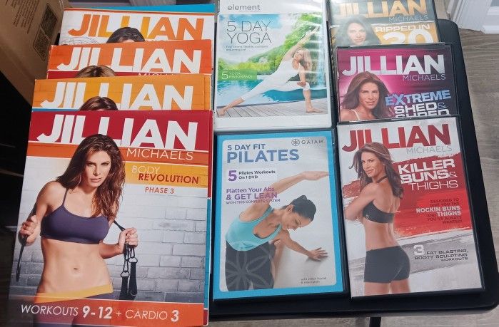 Fitness DVDs Lot