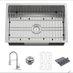 Kitchen Sink With Faucet