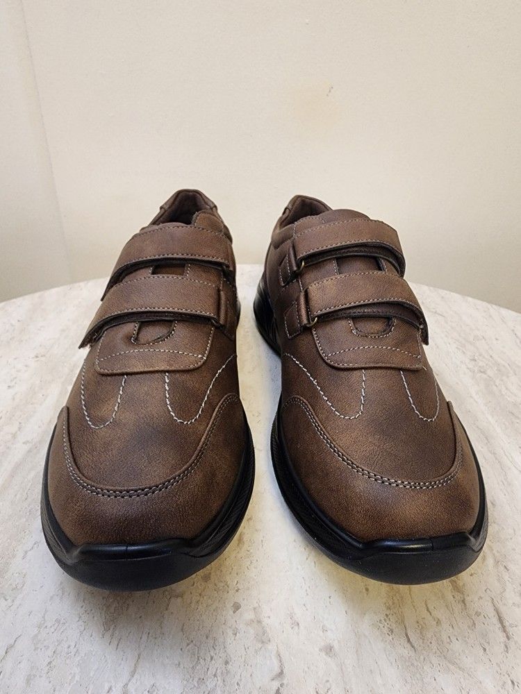 Easy Street Womens Sindy Comf Brown 9.5M -B26