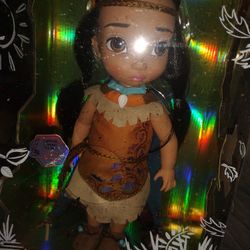Disney Animators Light Up Pocahontas Doll In Box