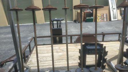 Bar bell set from 5lb -65lb