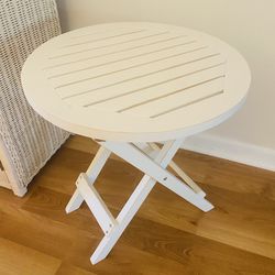 Wooden Side Table - Foldable 