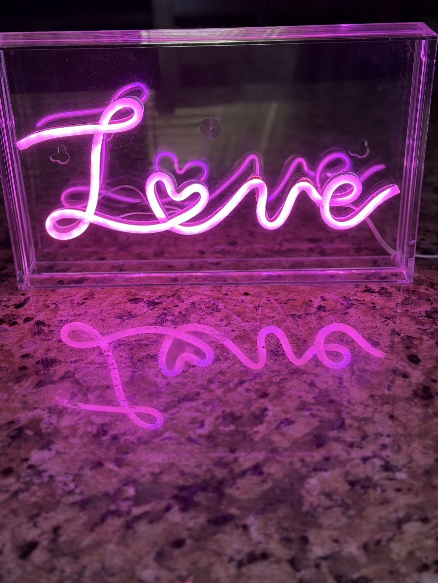 2 Neon Cute Signs