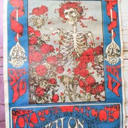 Skeleton Roses Poster