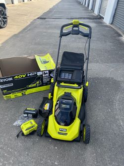 New with battery and charger 220$firm Self propelled no Ofers