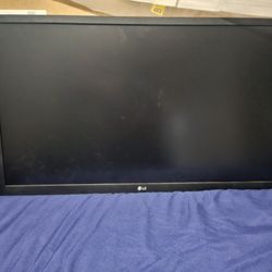 LG - 24" IPS LED FHD 75Hz FreeSync Monitor (HDMI, VGA) - Black