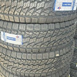 285/70/17 AT Tires Set 