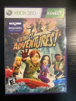 Kinect Adventures For Xbox 360 Sealed