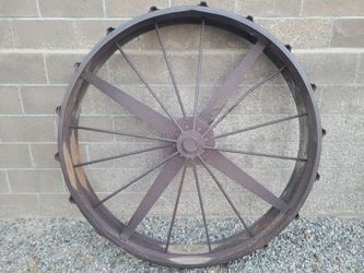 Vintage Tractor Wheel