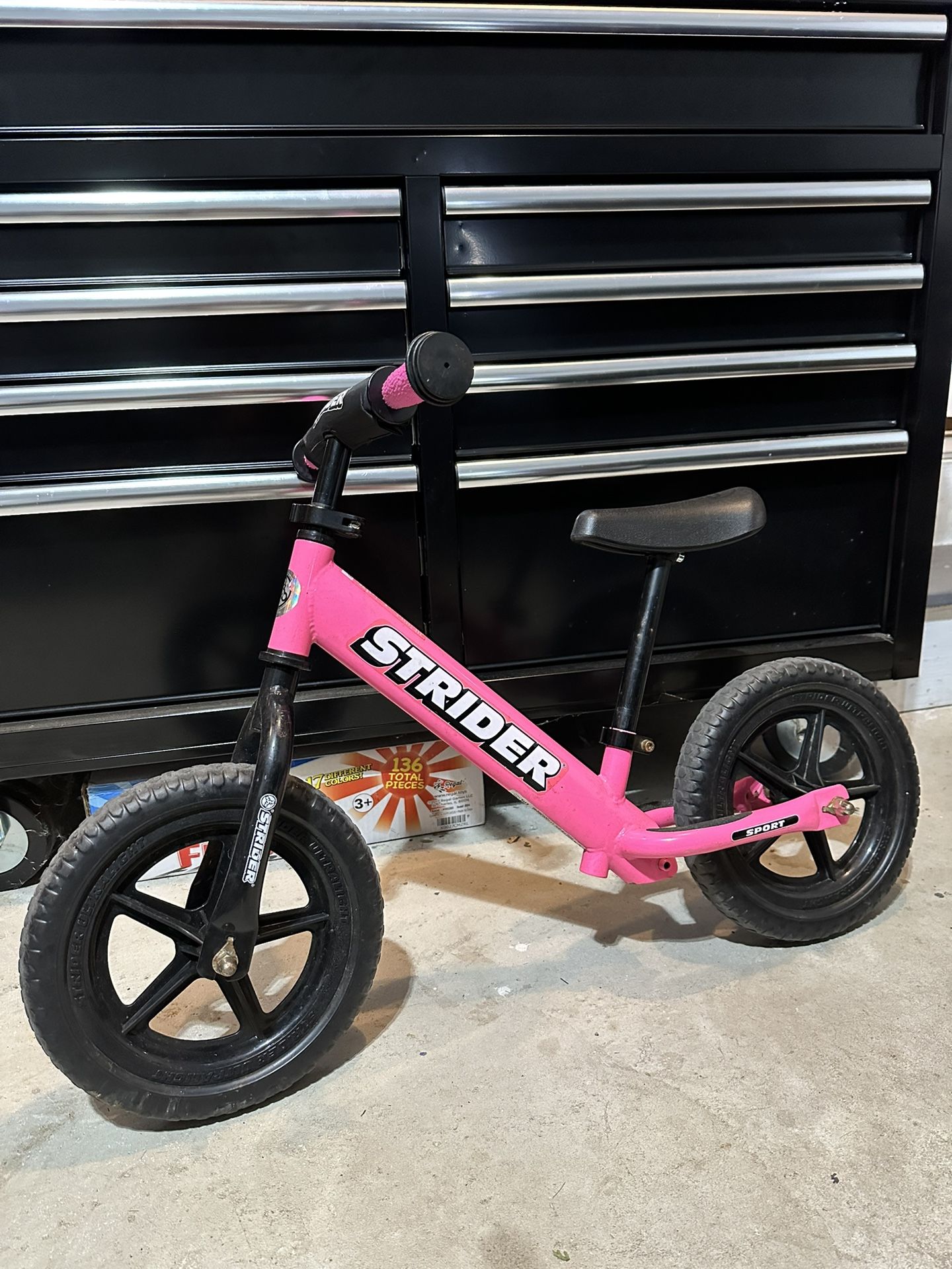 Pink Strider 12 Sport Balance Bike Original Price $140