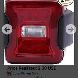Jeep Wrangler 2018-2022 Rear Led Light