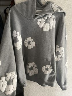 Grey Denim Tears Hoodie