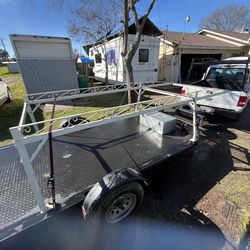 Truck ladder/lumber rack