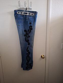 Beaded Jeans