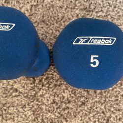 Reebok Dumbbell 5lbs Set