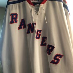 NY RANGERS JERSEY (NO NAME) XL
