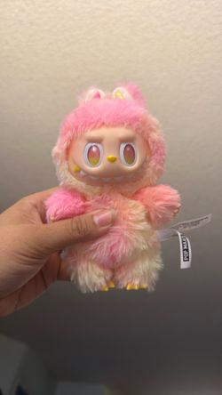 Labubu Pink Yellow Big Into Energy Loyalty